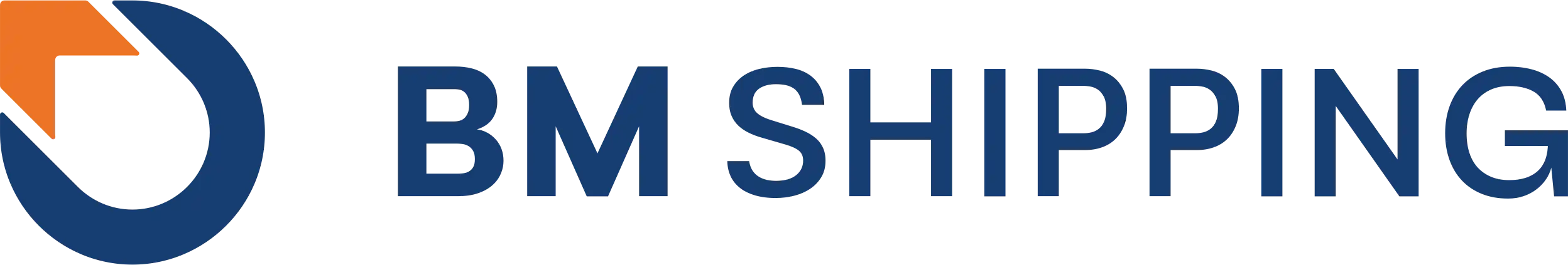 B M Shipping - International Freight Forwarding Company Logo